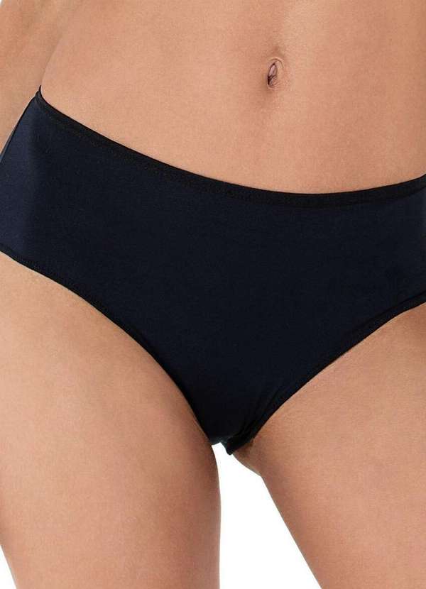 Demillus - Calcinha Biquíni Lieve Demillus 54046 27-Preto