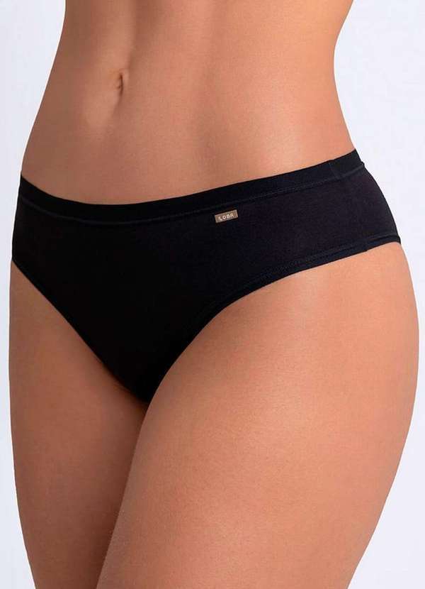 Lupo - Calcinha Biquíni Loba 40353-001 Plus Size 8670-Grafite