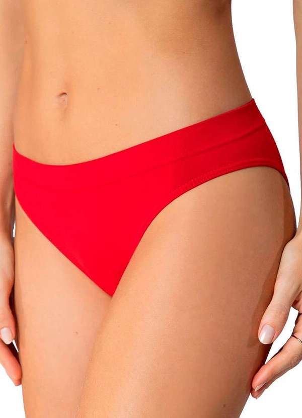 Lupo - Calcinha Biquíni Loba 40400-001 5910-Vermelho-Tango