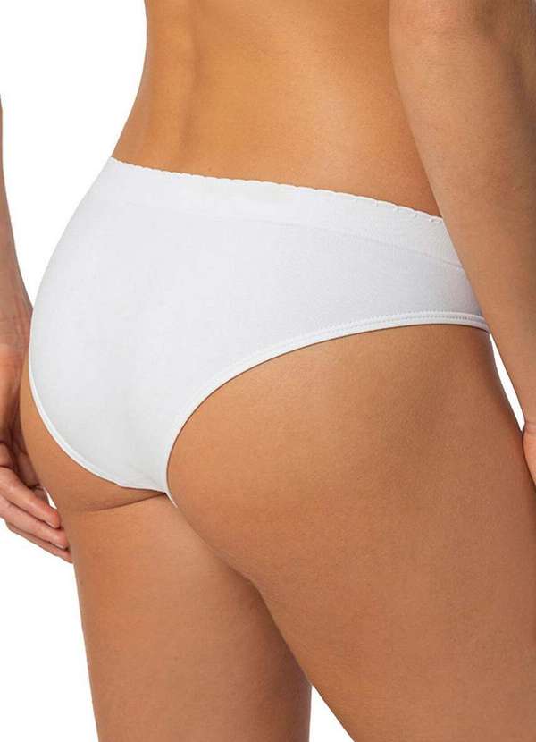 Lupo - Calcinha Biquíni Loba 40460-003 1110-Branco 2