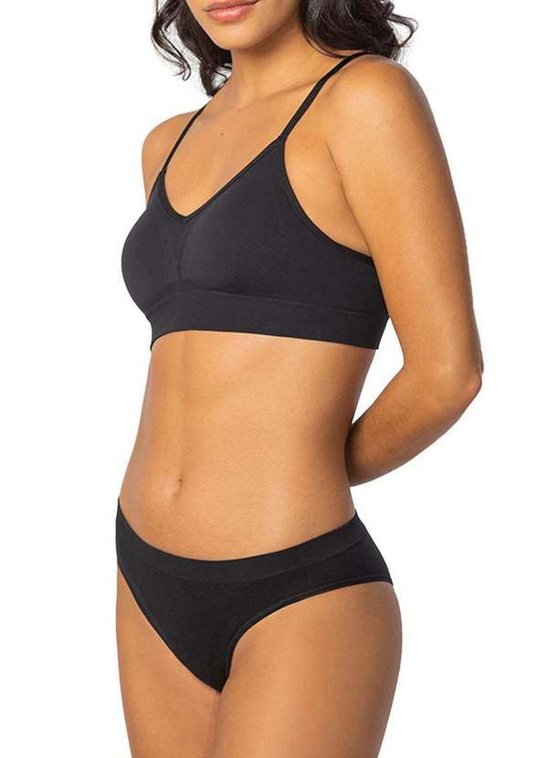 Lupo - Calcinha Biquíni Loba 40907-001 9990-Preto 3