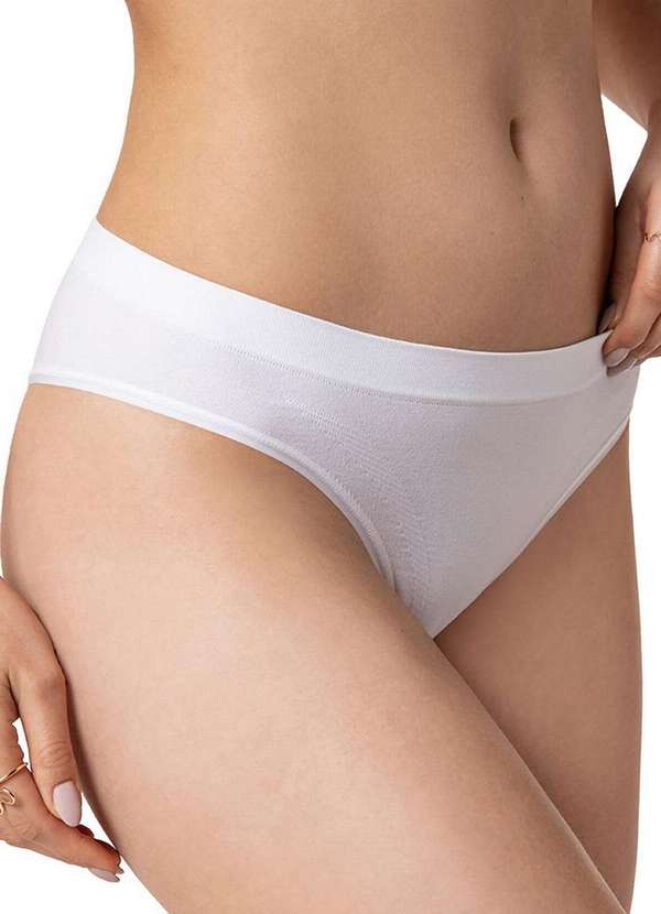 Lupo - Calcinha Biquíni Loba 40907-001 1110-Branco