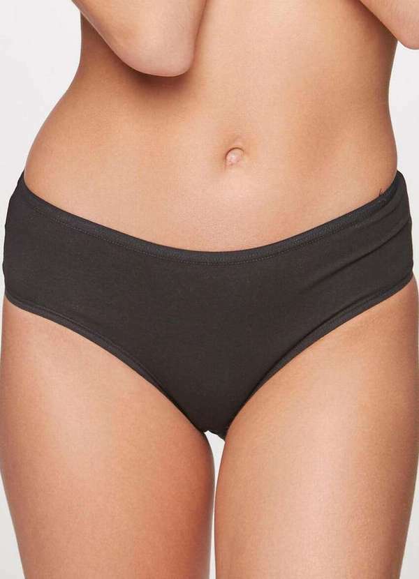 Sloggi - Calcinha Biquíni Midi Sloggi 27138 217-Preto