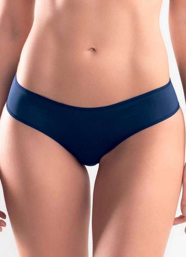 She - Calcinha Biquíni She 431.04 Az08-Azul-Marinho