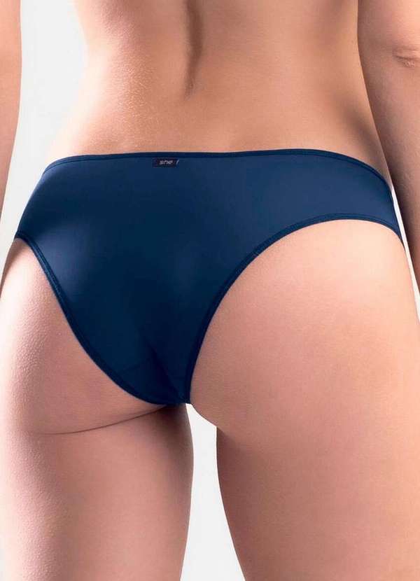 She - Calcinha Biquíni She 431.04 Az08-Azul-Marinho 2