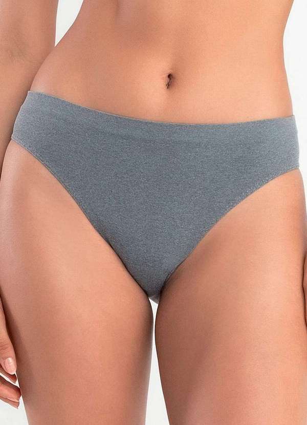 She - Calcinha Biquíni She 742.07 Cz00-Cinza