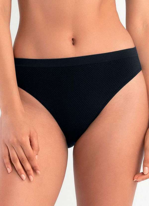 She - Calcinha Biquíni She 742.08 Pt00-Preto