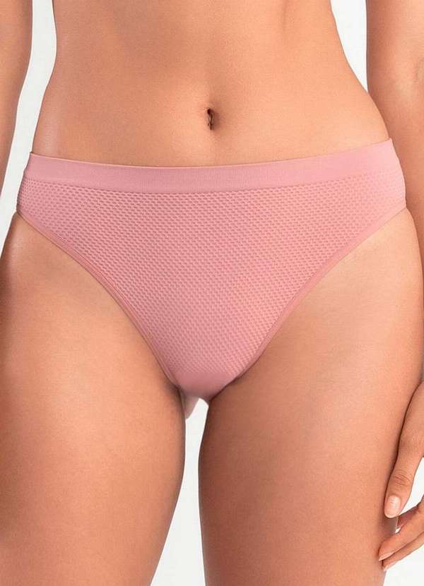 She - Calcinha Biquíni She 742.08 Ro12-Rosa