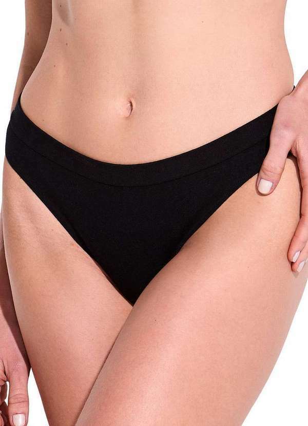 Trifil - Calcinha Biquíni Trifil 4201 0008-Preto