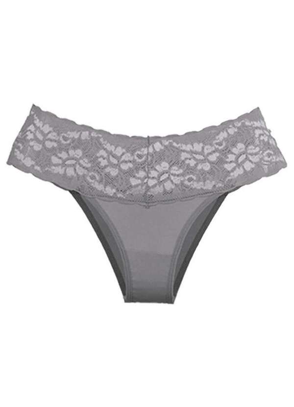 Demillus - Calcinha Biquíni Vertigem Demillus 53188 76-Prata