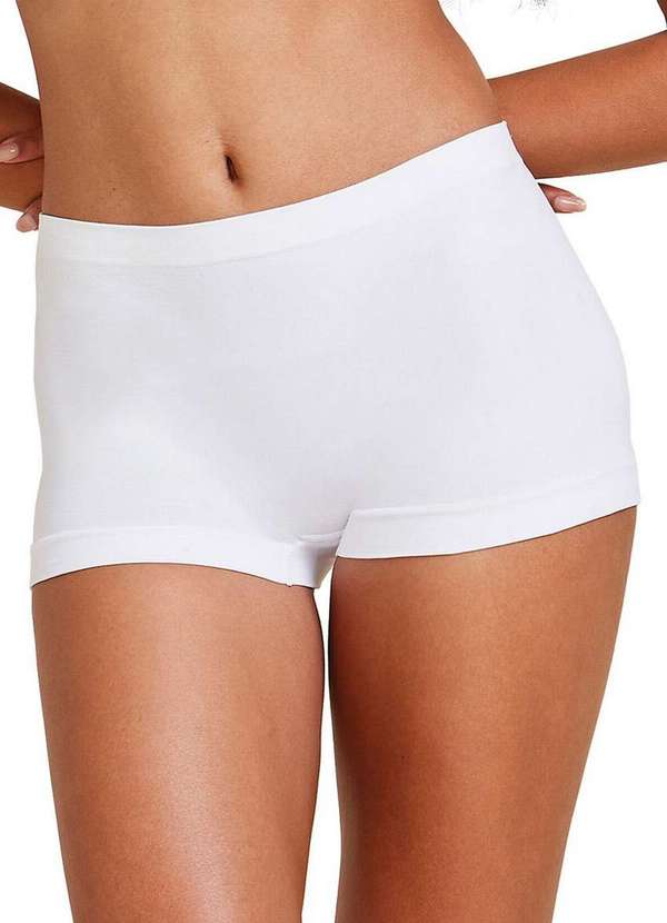 Hope - Calcinha Boxer Hope S34020 Brc-Branco