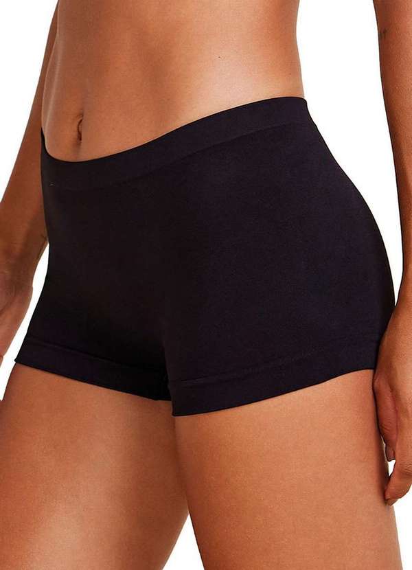 Hope - Calcinha Boxer Hope S34020 Pt0-Preto