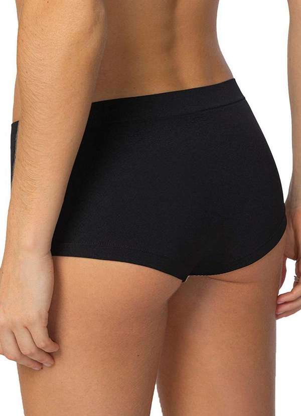 Lupo - Calcinha Boxer Loba 40450-001 999-Preto 2