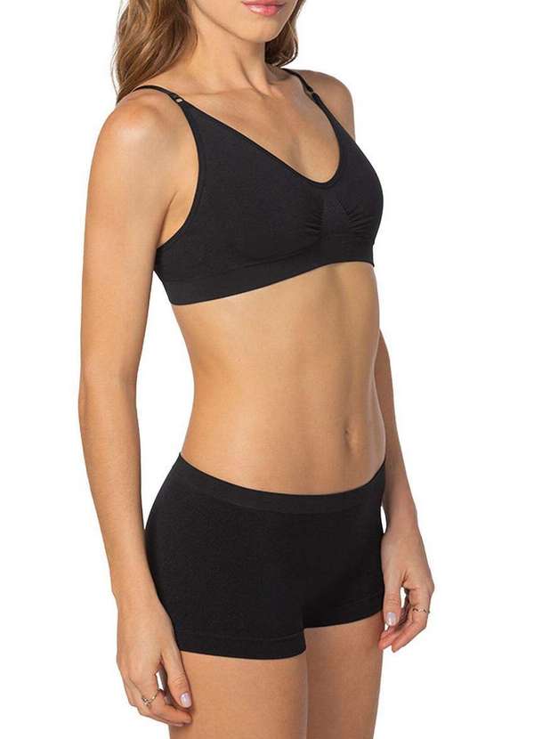 Lupo - Calcinha Boxer Loba 40905-001 9990-Preto 3