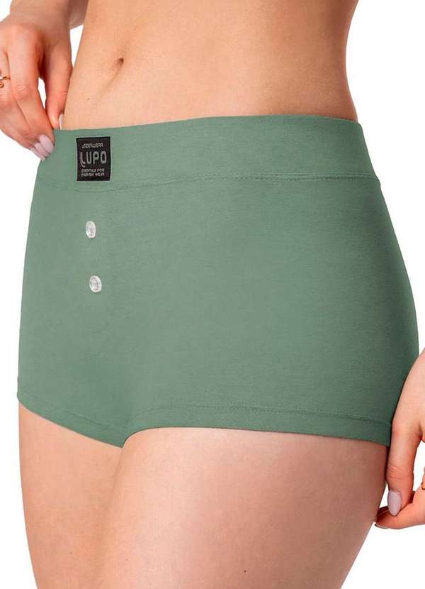 Lupo - Calcinha Boxer Loba 43028-001 4023-Cacto