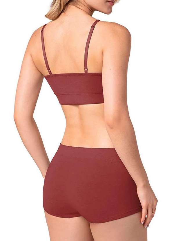 Lupo - Calcinha Boxer Loba 43028-001 5903-Marsala 4