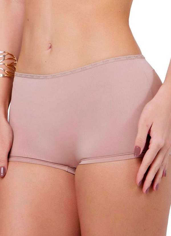 Love Secret - Calcinha Boxer Love Secret 838204 102-Chocolate