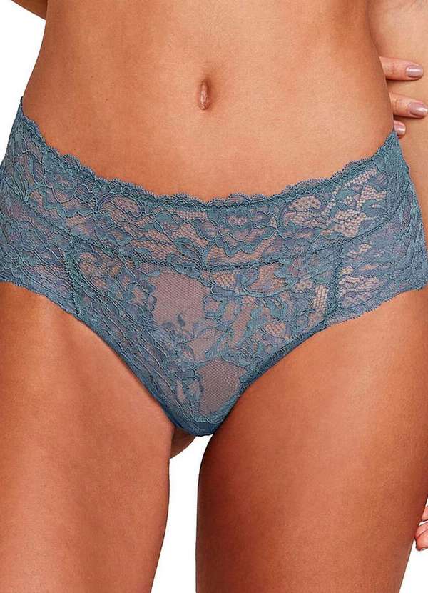 Hope - Calcinha Caleçon Hope L381550 Adc-Azul-Delicato