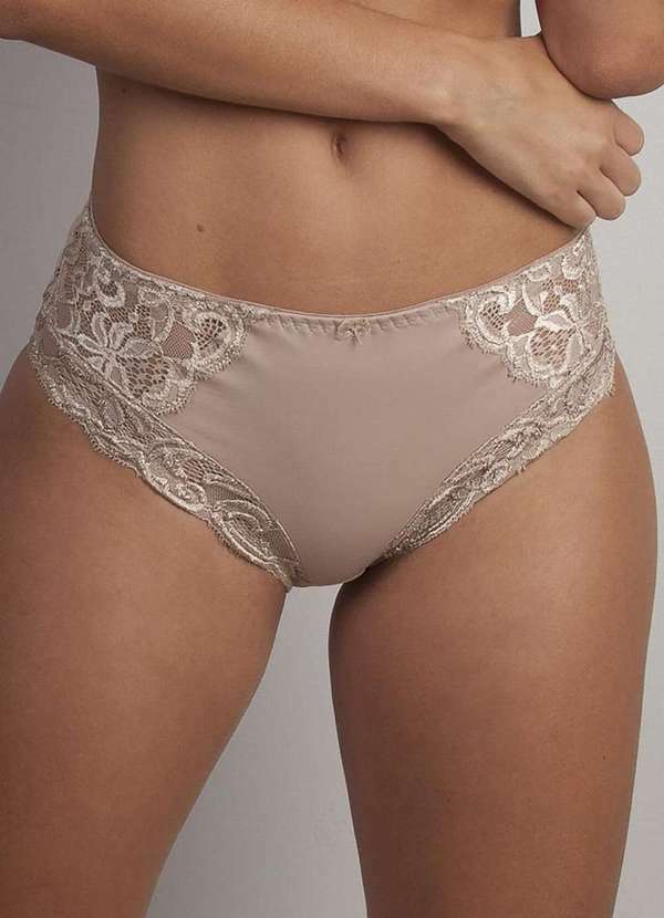 Duloren - Calcinha Duloren 139031 41-Beige-Fonce 2