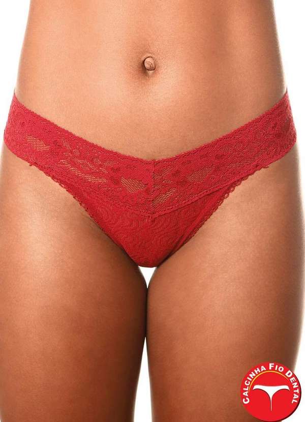 Demillus - Calcinha Fio Demillus 16190/16198 06-Carmim 2