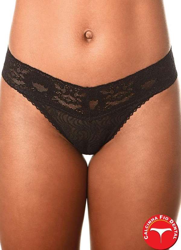 Demillus - Calcinha Fio Demillus 16190/16198 27-Preto 2