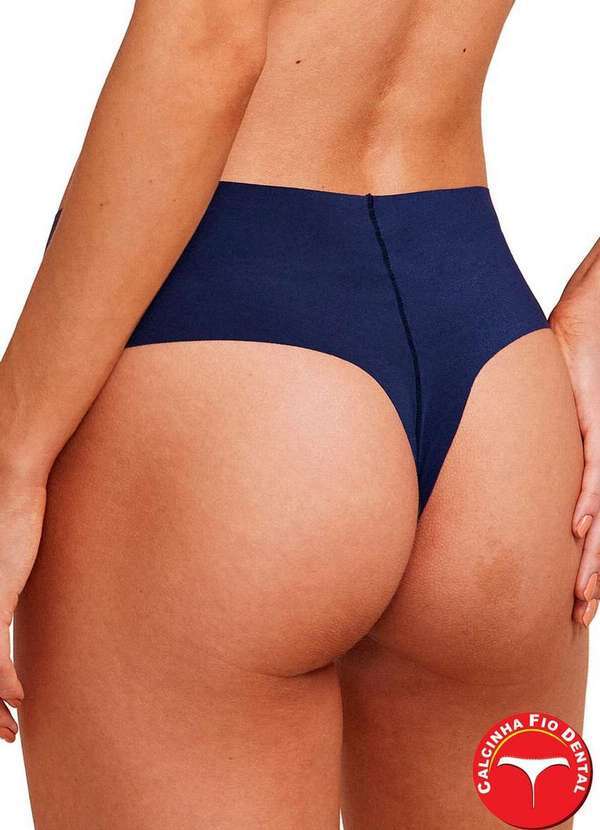 Hope - Calcinha Fio Dental Hope 372850 Aus-Azul-Blues