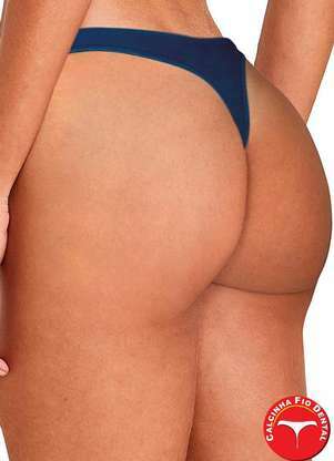 Calcinha Fio Dental Hope (Azul) - HOPE