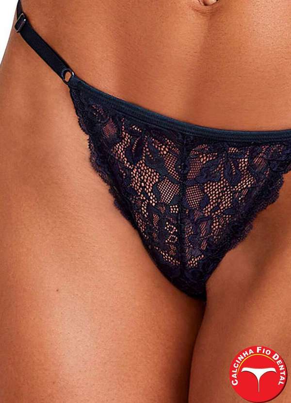 Hope - Calcinha Fio Dental Hope L36550 Ano-Azul-Noturno 3