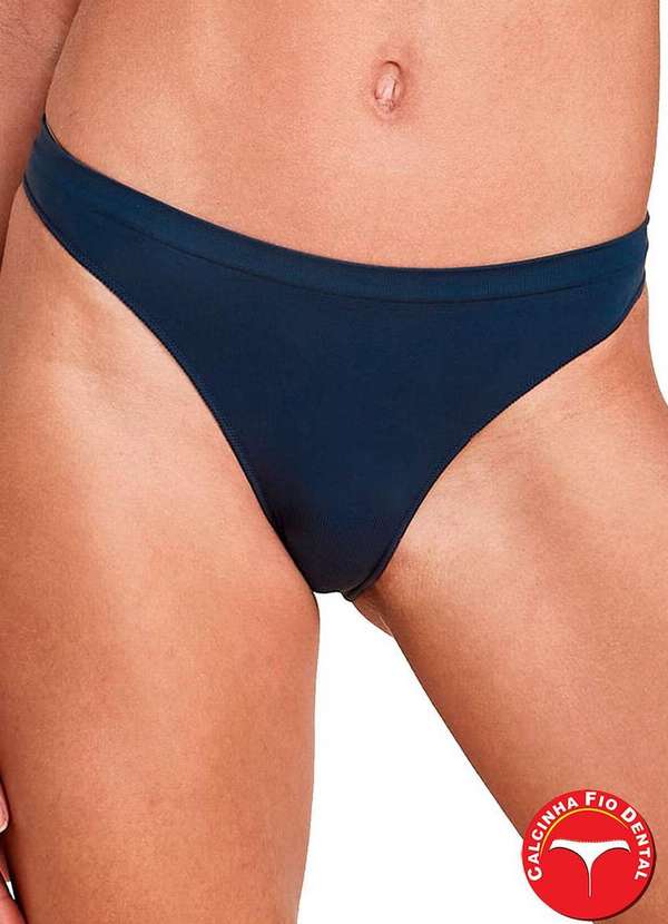 Hope - Calcinha Fio Dental Hope S37120 Acd-Azul-Cedro 2