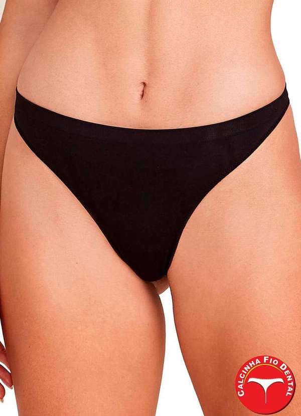 Hope - Calcinha Fio Dental Hope S37120 Pt0-Preto 2