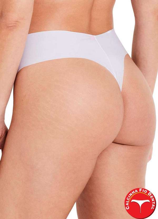 Liz - Calcinha Fio Dental Hot Pant Liz 50255 09-Branco