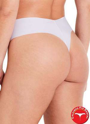 Calcinha Fio Dental Hot Pant Liz (Branco) - LIZ