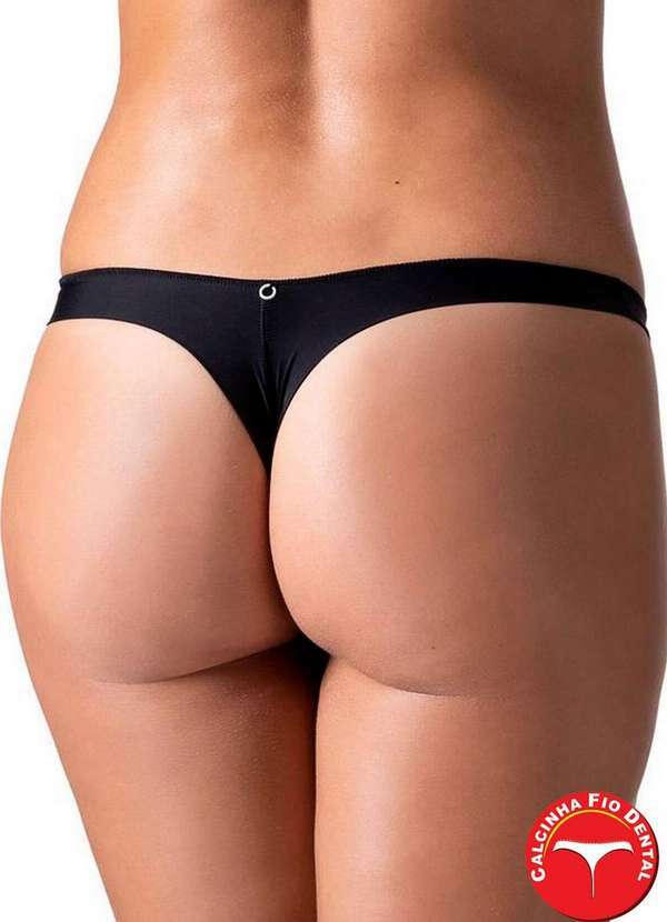 Liz - Calcinha Fio Dental Liz 50385 71-Preto
