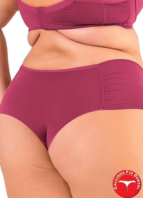 Love Secret - Calcinha Fio Dental Love Secret 813205 Plus Size 712-Florata