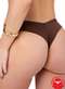 Love Secret - Calcinha Fio Dental Love Secret 838202 003-Branco - variação: 082-Deep-Brown