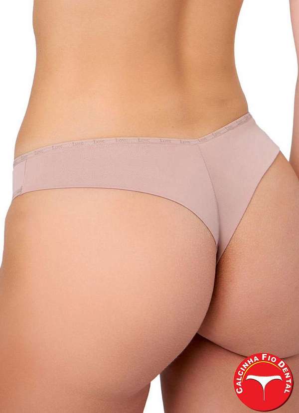 Love Secret - Calcinha Fio Dental Love Secret 838202 102-Chocolate