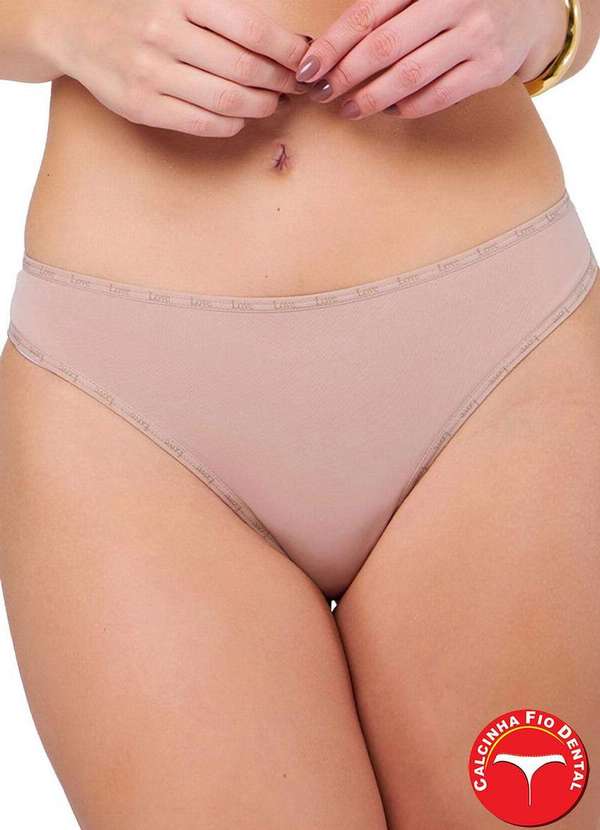 Love Secret - Calcinha Fio Dental Love Secret 838202 102-Chocolate 2