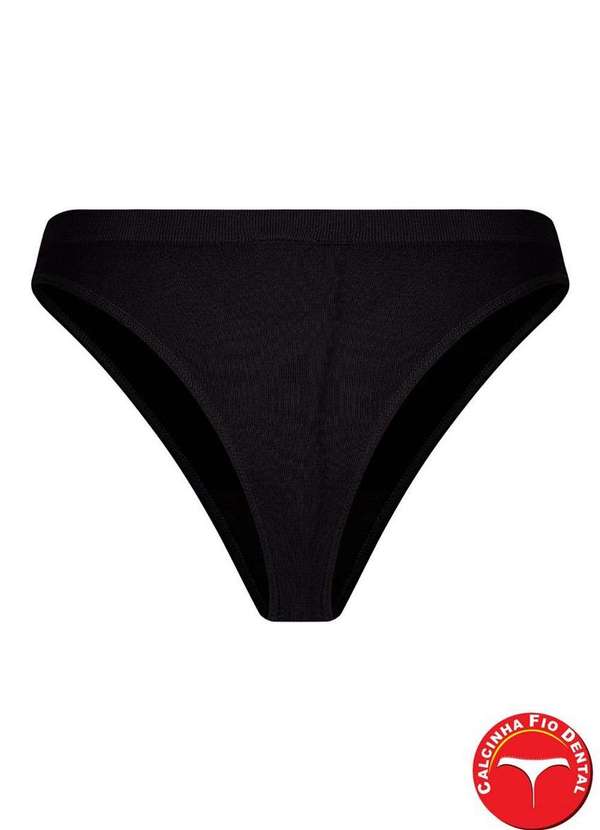 Trifil - Calcinha Fio Dental Trifil 4111 0008-Preto