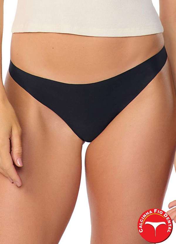 Valisere - Calcinha Fio Dental Valisere 44213.5 71-Preto 2