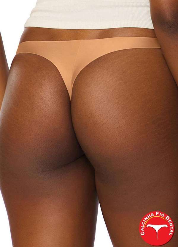 Valisere - Calcinha Fio Dental Valisere 44213.5 804-Bronze