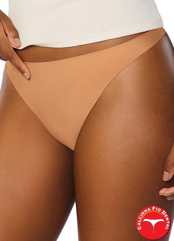 Valisere - Calcinha Fio Dental Valisere 44213.5 804-Bronze 2