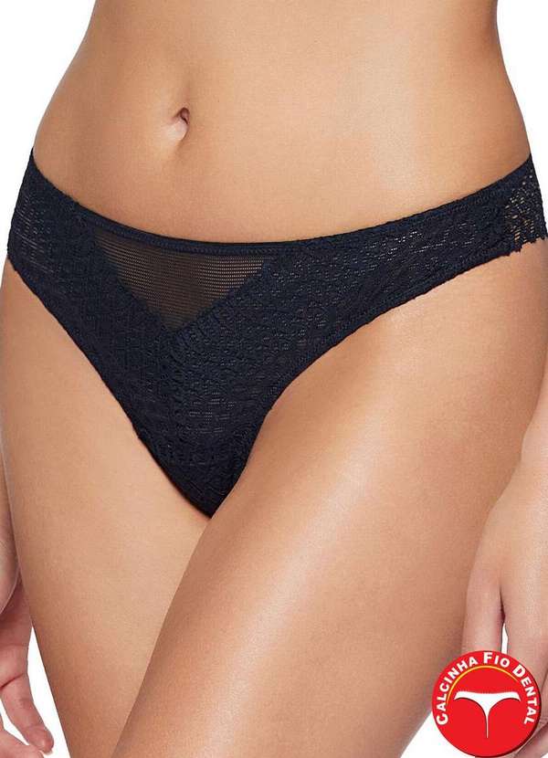 Valisere - Calcinha Fio Dental Valisere 70787 639-Marítimo 3