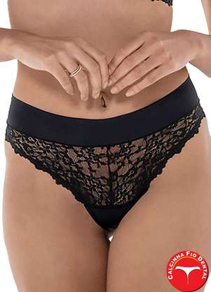 Calcinha Fio Dental Vanille Demillus 51042 - DEMILLUS