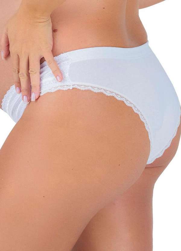 Love Secret - Calcinha Gestante Love Secret 8012022 003-Branco 2