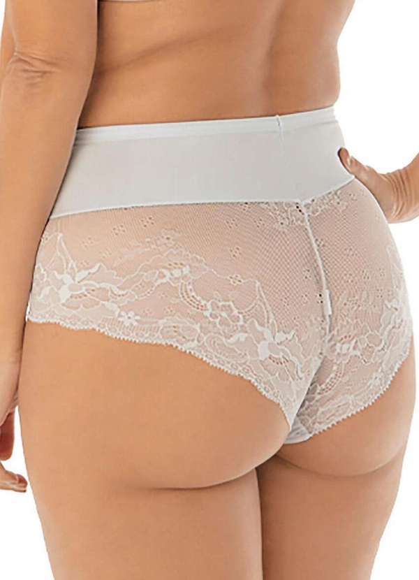 Demillus - Calcinha Hot Pants Aubade Demillus 57488 20-Branco 2