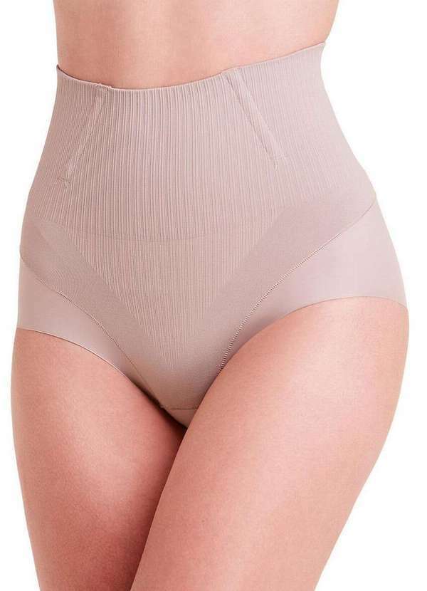 Plié - Calcinha Modeladora Alta Plie 80431 91-Cupuaçu