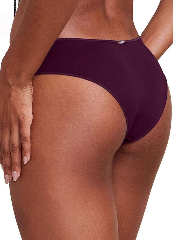 Bonjour - Calcinha Tanga Bonjour  Ft38840 Rxh-Roxo-Haze 2