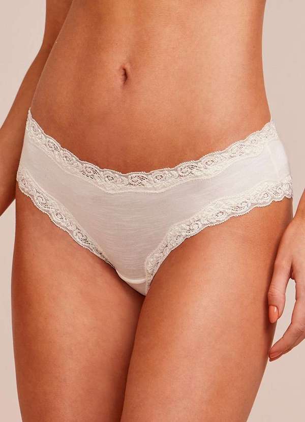 Hope - Calcinha Tanga Hope L 39320 Ofw-Off-White