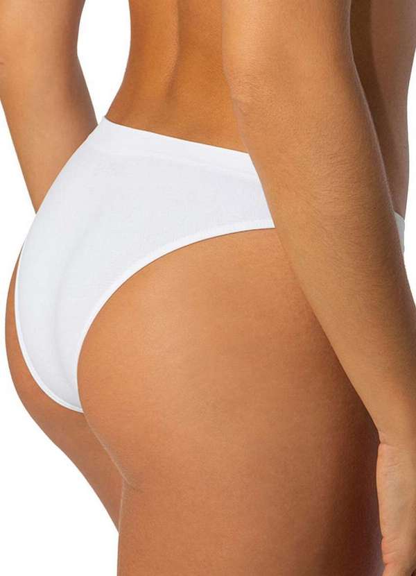 Lupo - Calcinha Tanga Loba 40500-001 1110-Branca 5