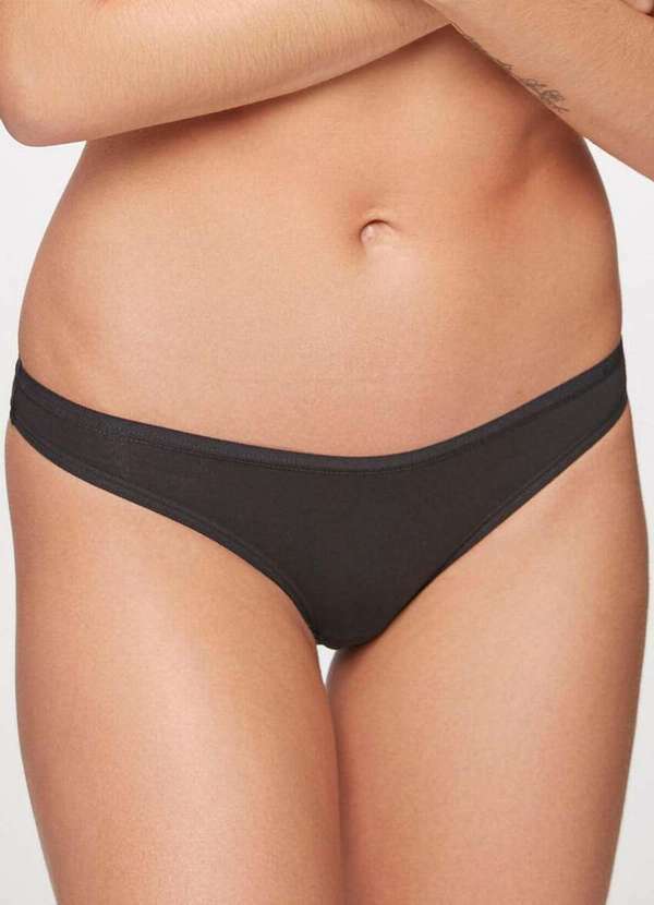 Sloggi - Calcinha Tanga Sloggi 27127 217-Preto
